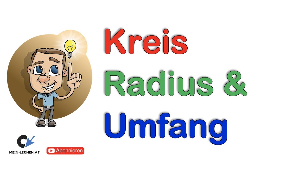 Kreis Radius und Umfang berechnen