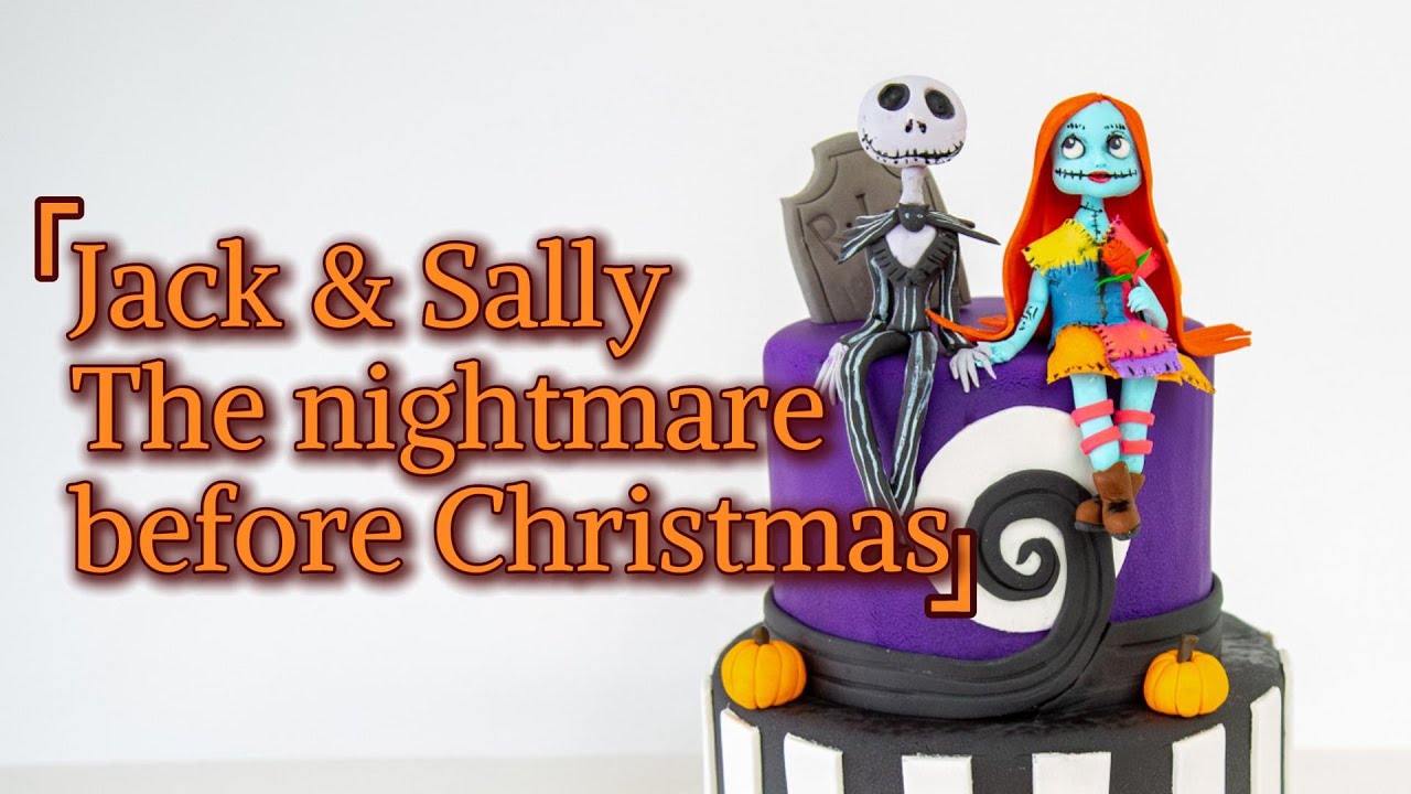 The nightmare before Christmas Cake