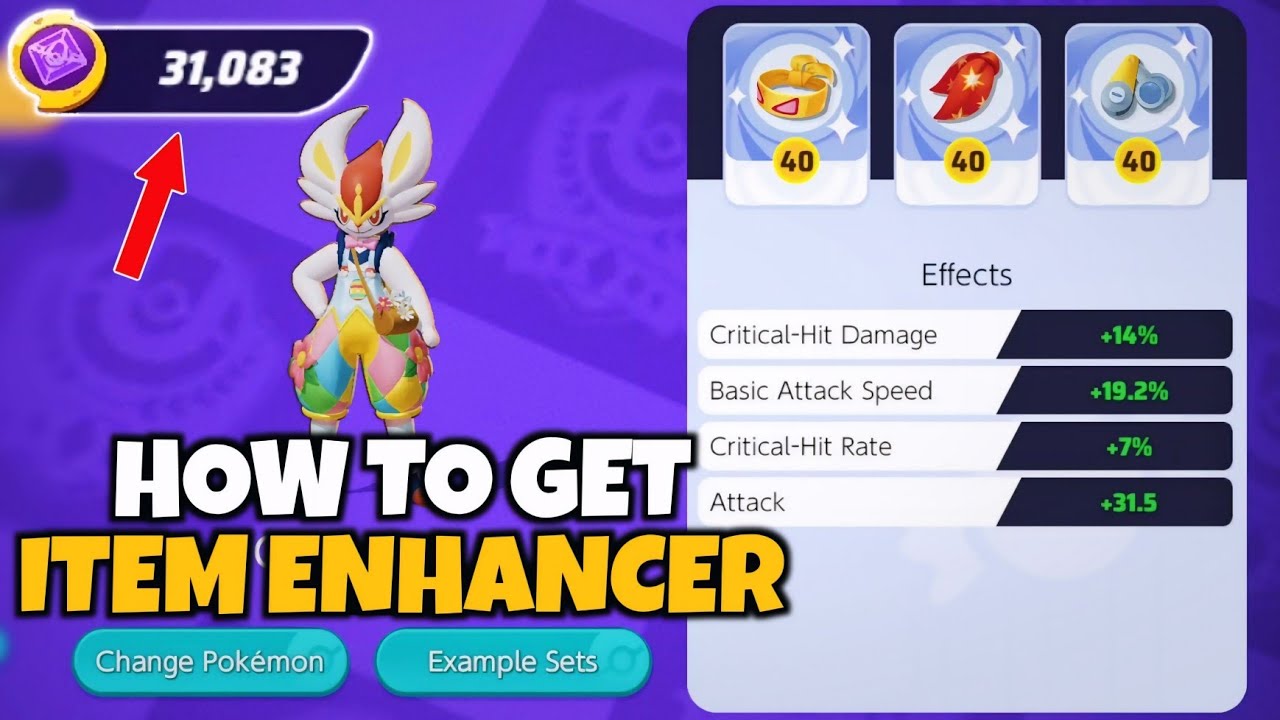 New level 40 Held Item Cap will cost you all your Item Enhancers - Pok&eacute;mon Unite