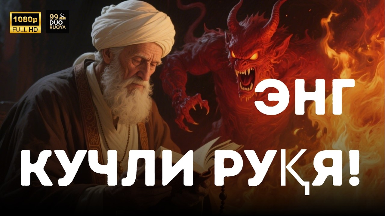 🤲Кучли Руқя: Жоду,Ҳасад ва Шайтонлардан Қутулиш Йўли - Jodu,Hasad va Shaytonlardan Qutilish Yo‘li..!
