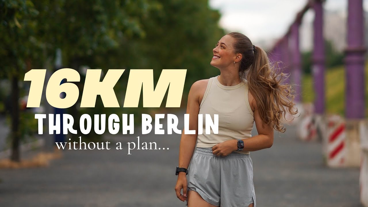 16KM LONG RUN IN BERLIN Sightseeing Run + Outfit With A Vest