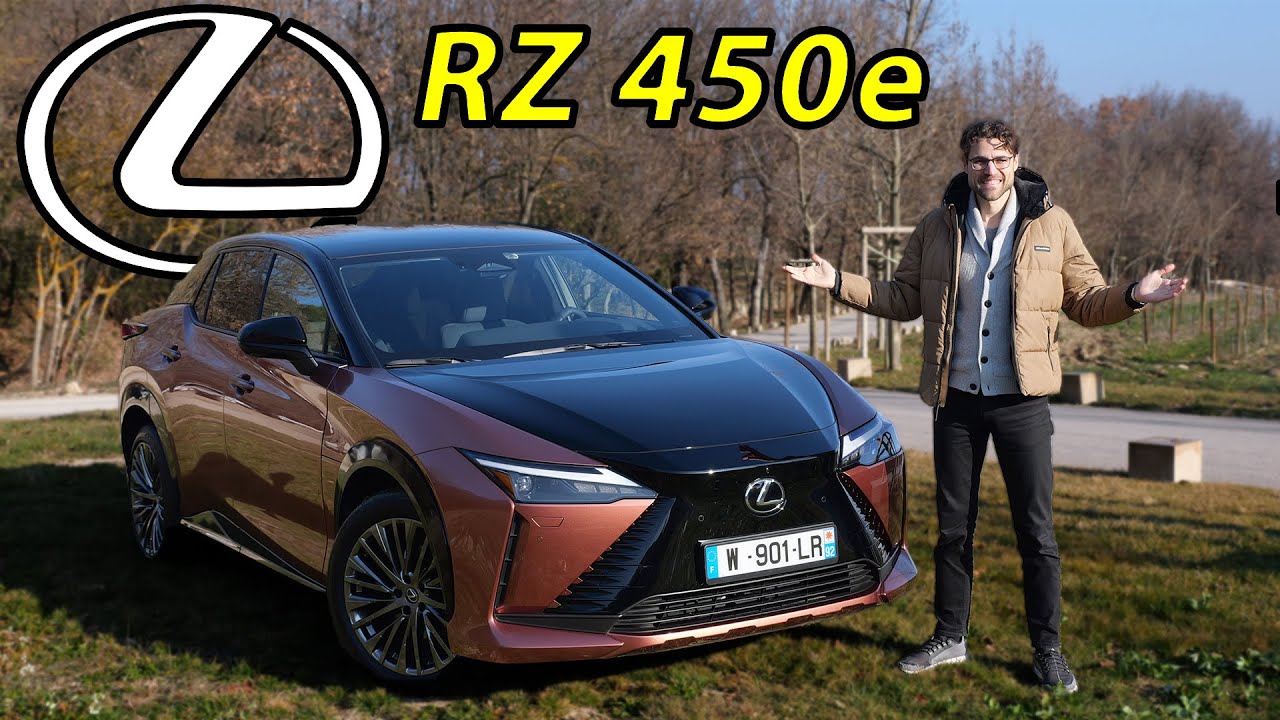 Lexus RZ 450e — электрический кроссовер, обзор и тест | Lexus RZ 450e EV Review