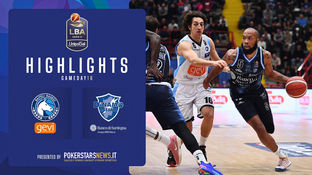 GeVi Napoli Basket – Banco di Sardegna Sassari | Serie A UnipolSai 2022/23