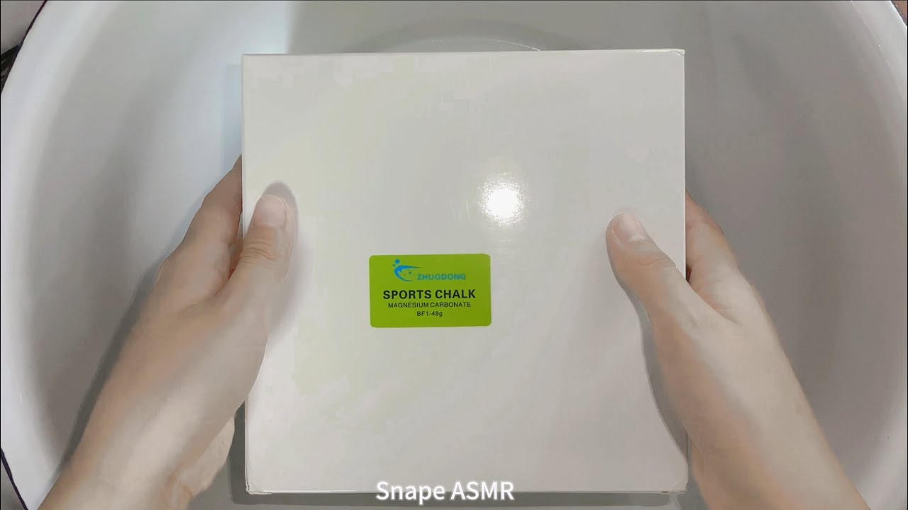 A box of Gym Chalk ,very hard 😭😭｜ASMR｜🪨🪨🪨