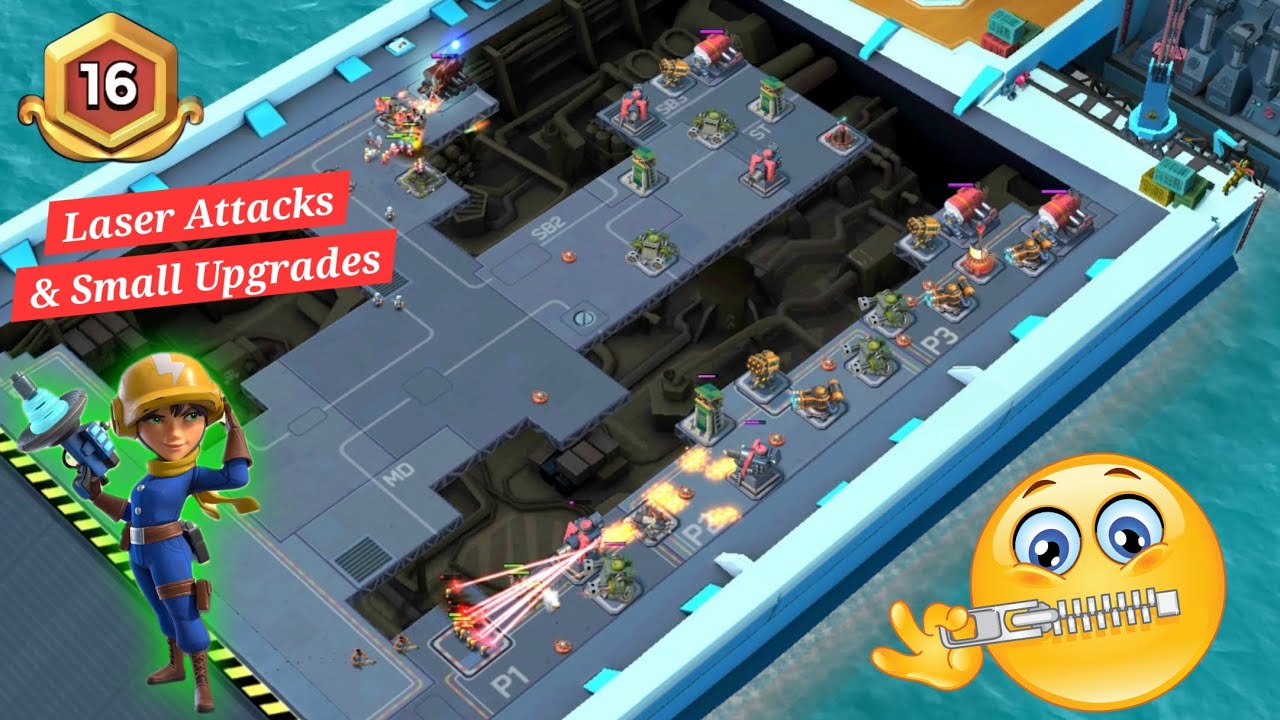 More Attacks and Small Upgrades 🤐 #boombeach #boombeachwarships 