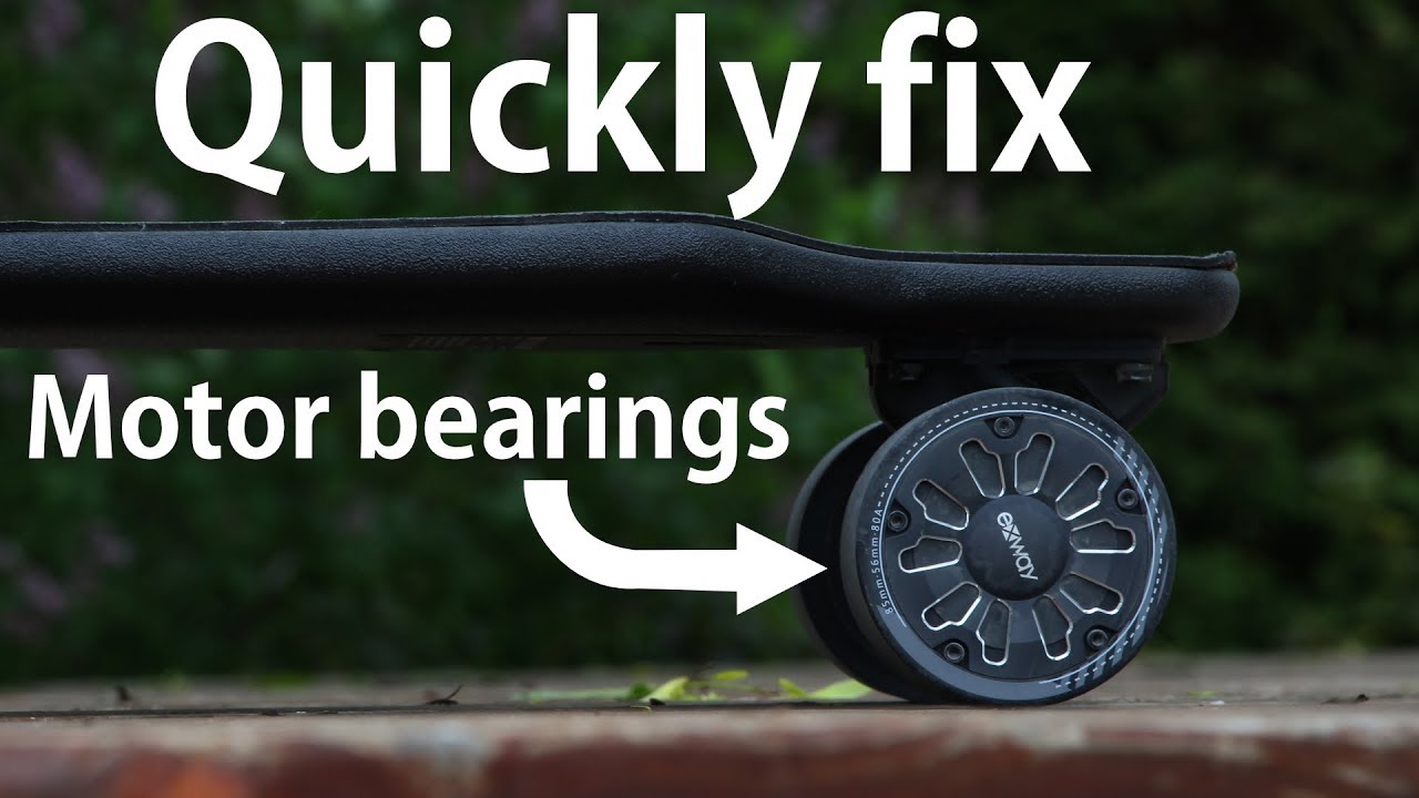 Get rid of clicky noise arround the motor // Exway X1 Pro Hub
