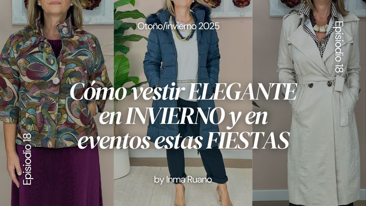 Cómo vestir ELEGANTE en INVIERNO y en eventos estas FIESTAS💓