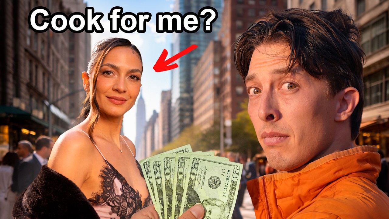 Платить незнакомцам за приготовление еды для меня в Нью-Йорке (Натали)