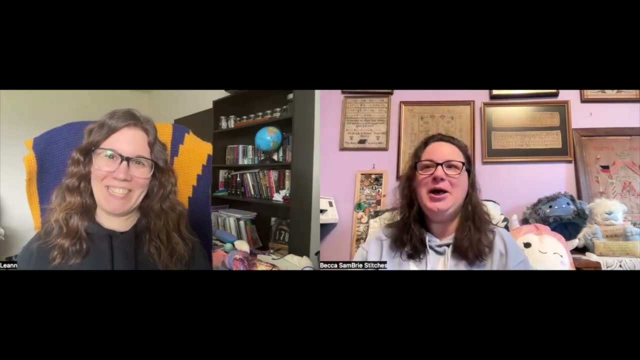 Flosstube Special Edition 109: Interview w/ a Flosstuber @SmallTownStitches #flosstube #crossstitch