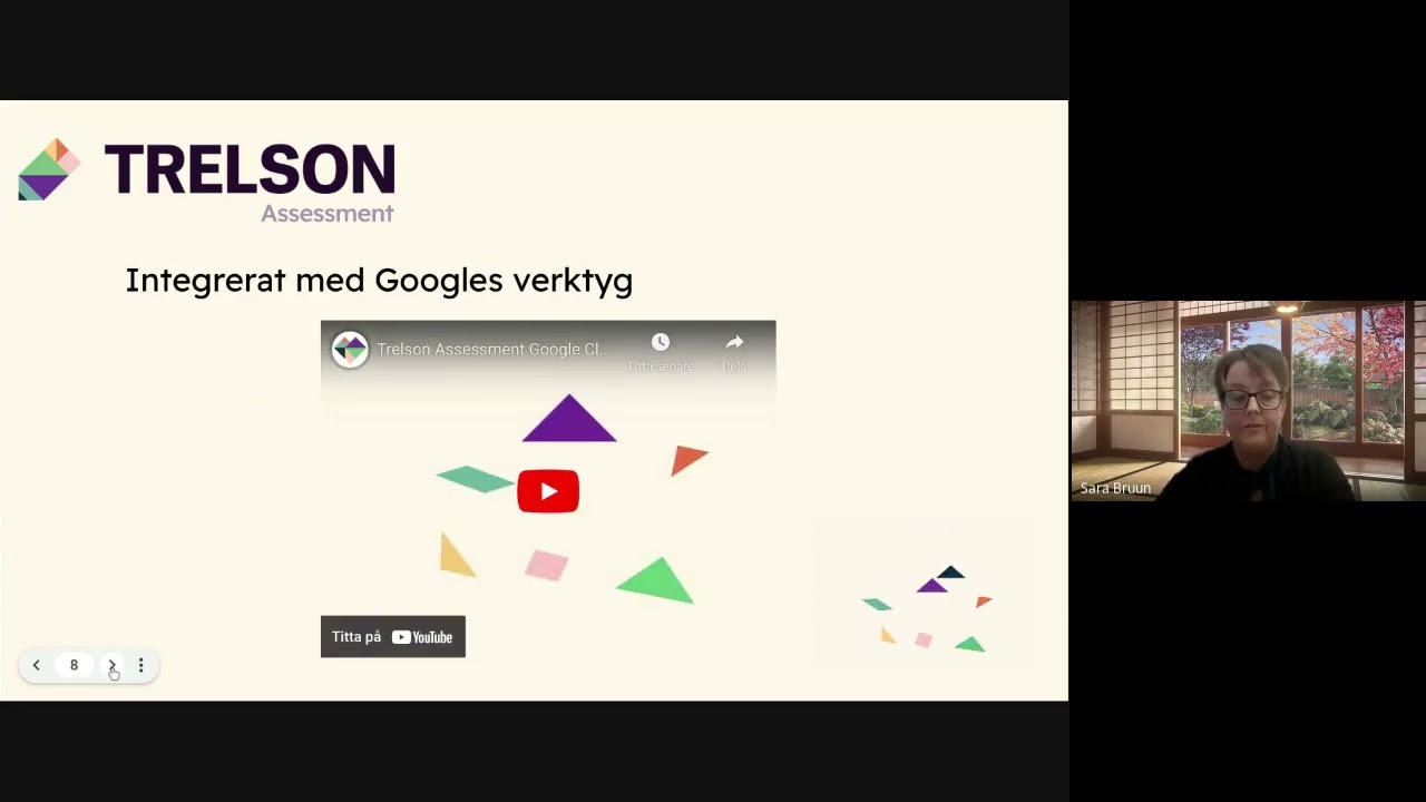 Webbinar-  Trelson i undervisningen - inte bara vid NP 17/1-23