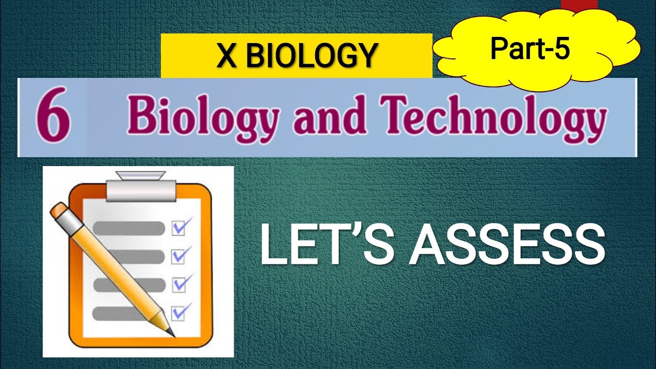 Biology and Technology SSLC biology  chapter 6 newtextbook class10  Part 5 Let's Assess