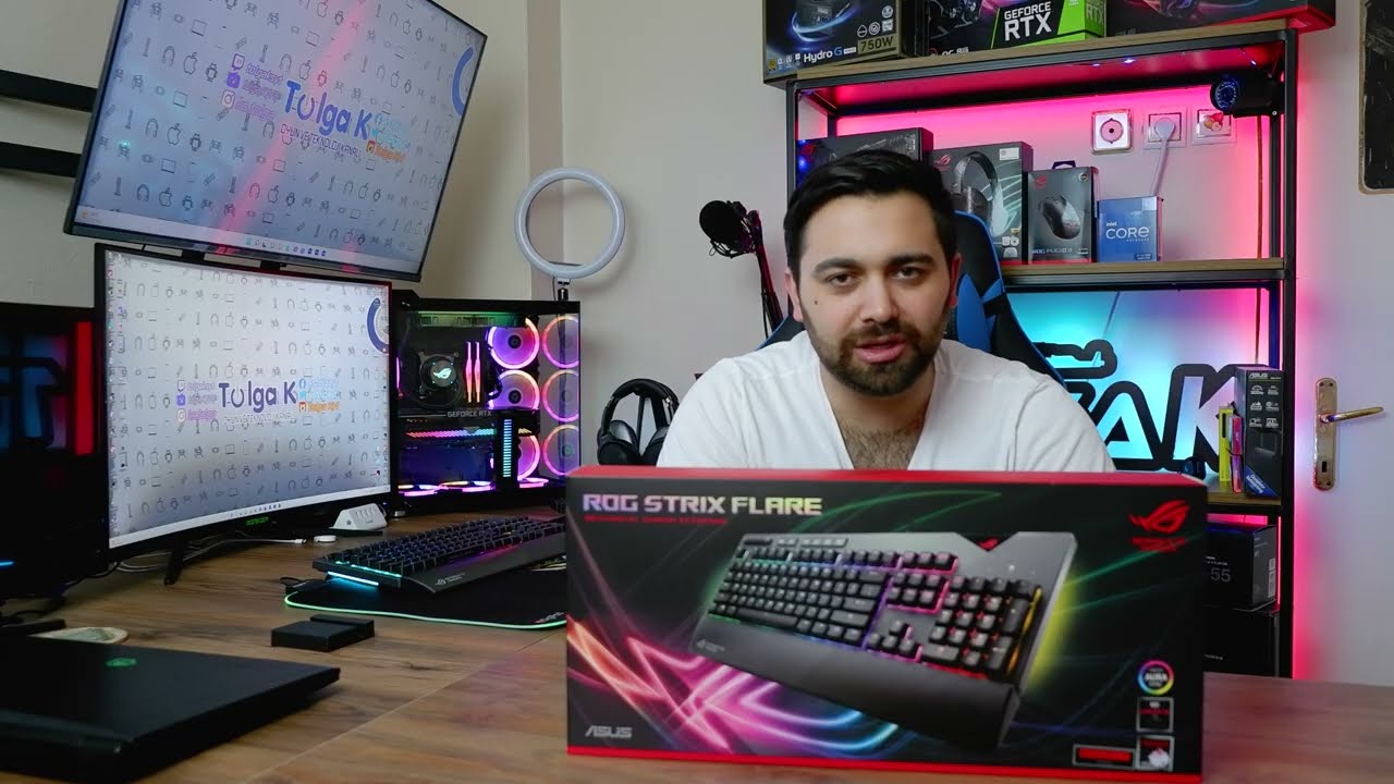 ROG Serisinin En F/P Klavyesi - Rog Strix Flare Kutu Açılışı