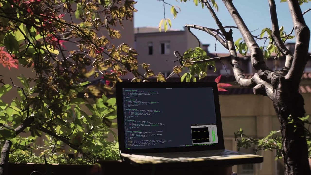 Autumn - Lofi Ambient SUPERCOLLIDER Algorithmic Composition Patch #supercollider  #coding  #ambient