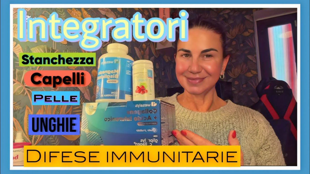 I MIEI INTEGRATORI ALIMENTARI/SALUTE /BENESSERE 
