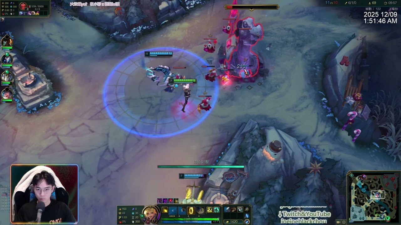 FULL│各種地圖砲JOE轟轟轟玩一下EZ 致命節奏 #ezreal