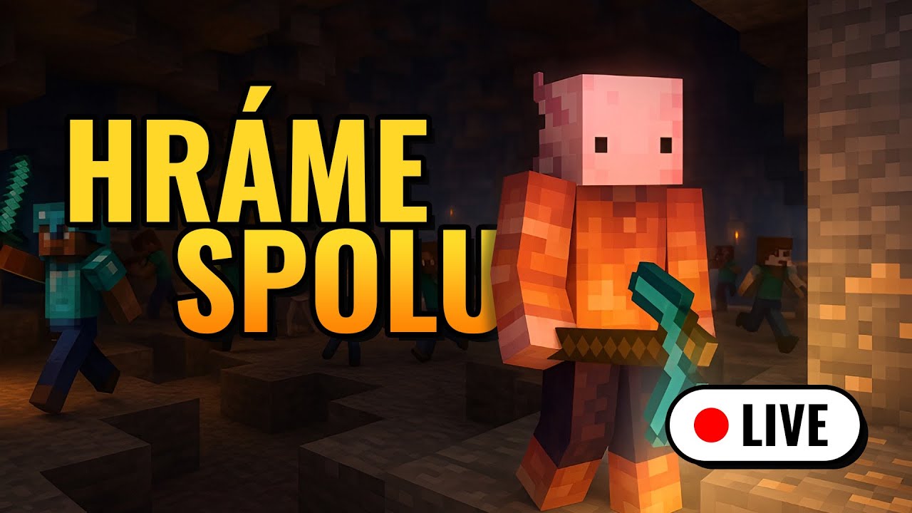 👉 Minecraft s fanúšikmi LIVE!
