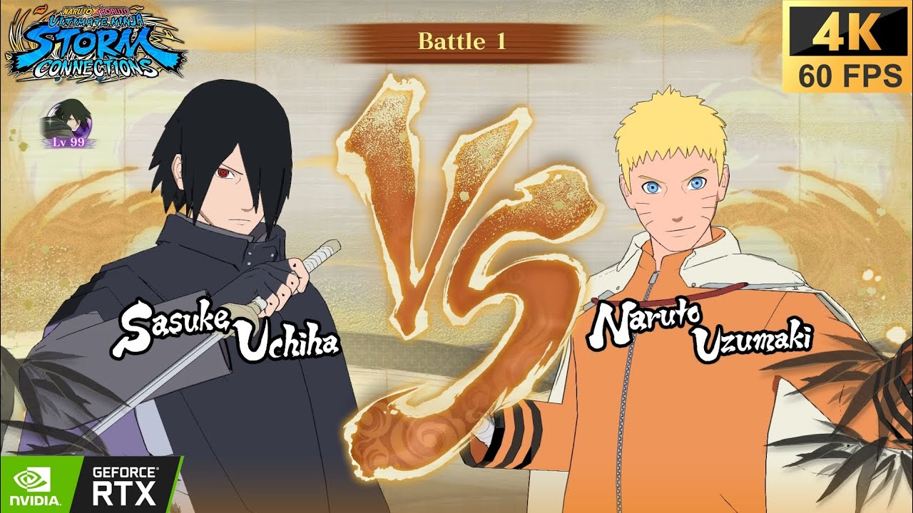 Sasuke VS All Hokage's, Intense Clash, NARUTO X BORUTO Ultimate Ninja STORM, 4k 60FPS.