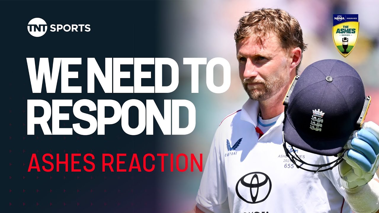 Joe Root reacts after his 41st TEST CENTURY and believes England shouldn't panic 🏏 #Ashes