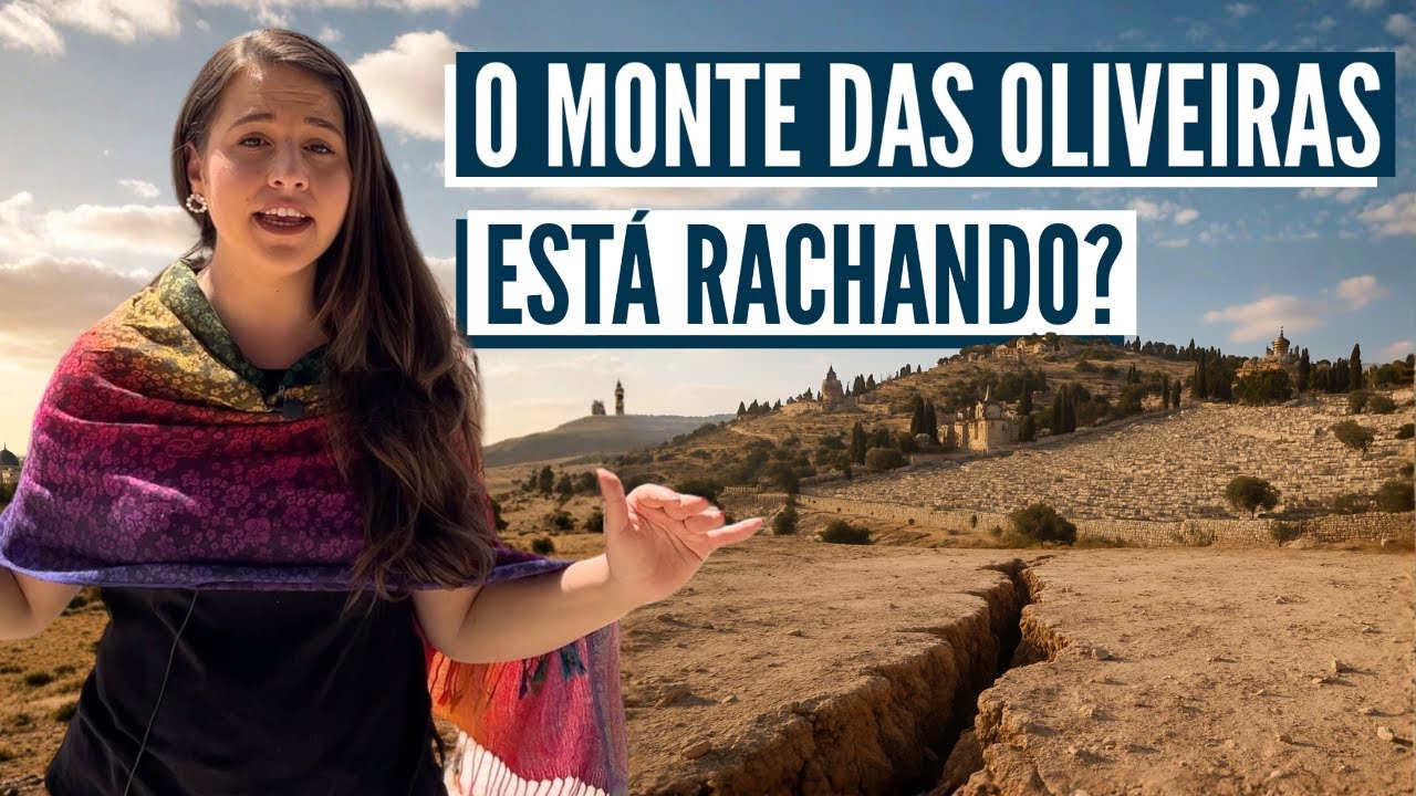 O MONTE DAS OLIVEIRAS SE ABRIU? PROFECIA? Israel com Aline