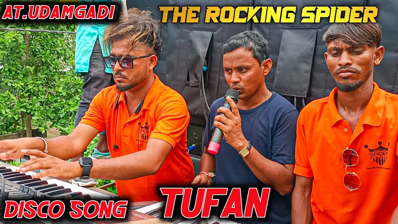 The Rocking Spider Band || Disco Song Tufan || At.Udamgadi 7/9/2022