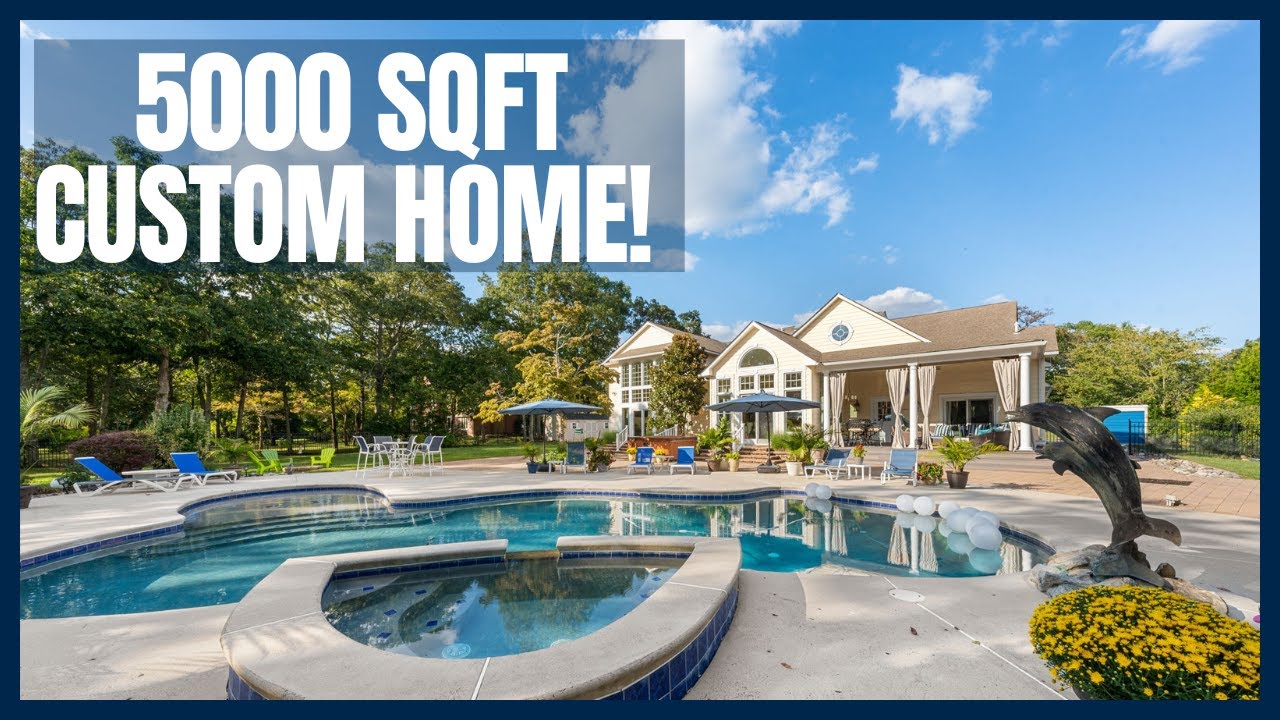 NEARLY 5000 SQFT CUSTOM HOME  | UPPER TOWNSHIP NJ | FOR SALE $1.095M |
