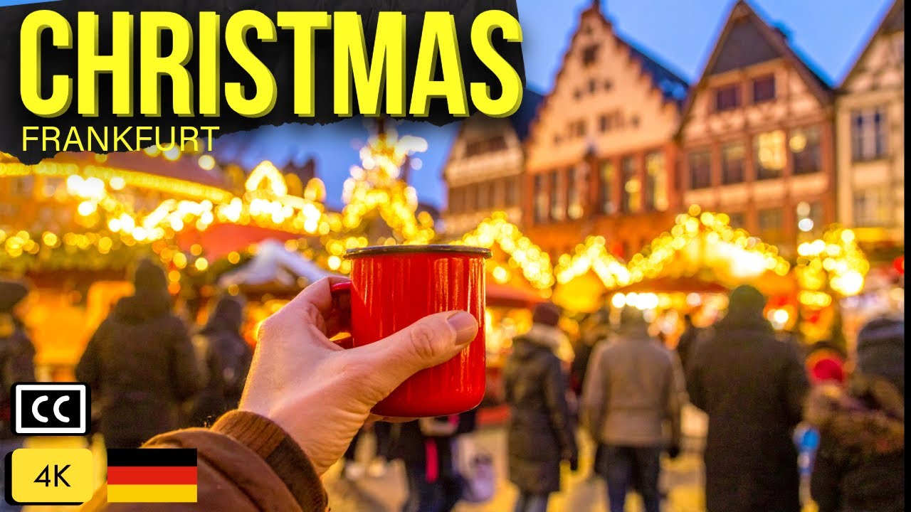 Frankfurt Christmas Market Walking Tour | Walking the Frankfurt Weihnachtsmarkt 🇩🇪