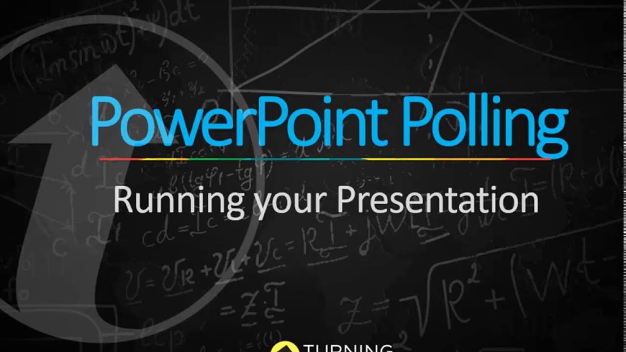 Turning Point PowerPoint Polling - Running your Presentation on a PC