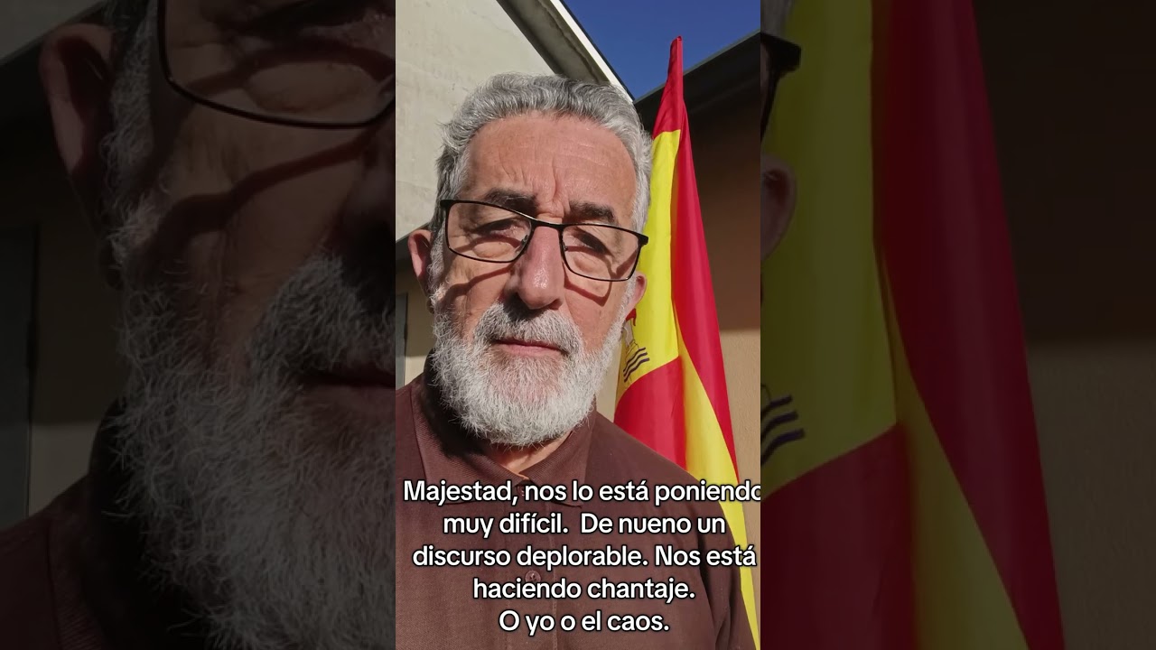 Majestad, nos lo está poniendo muy difícil.