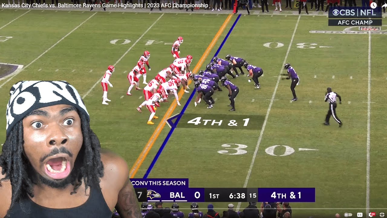 BIGGEST UPSET!!!! Chiefs vs. Baltimore Ravens Game Highlights | 2023 AFC Championship REACTION