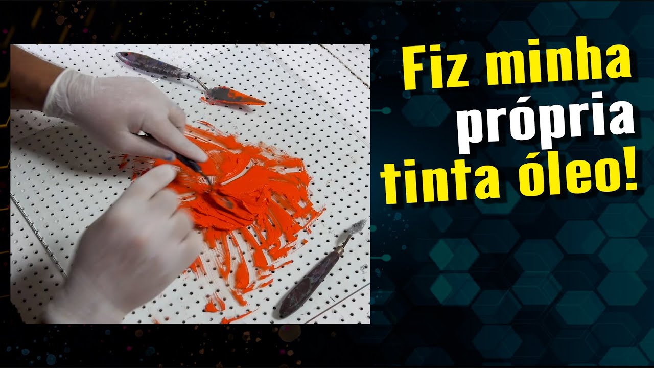 Como fazer Tinta a Óleo