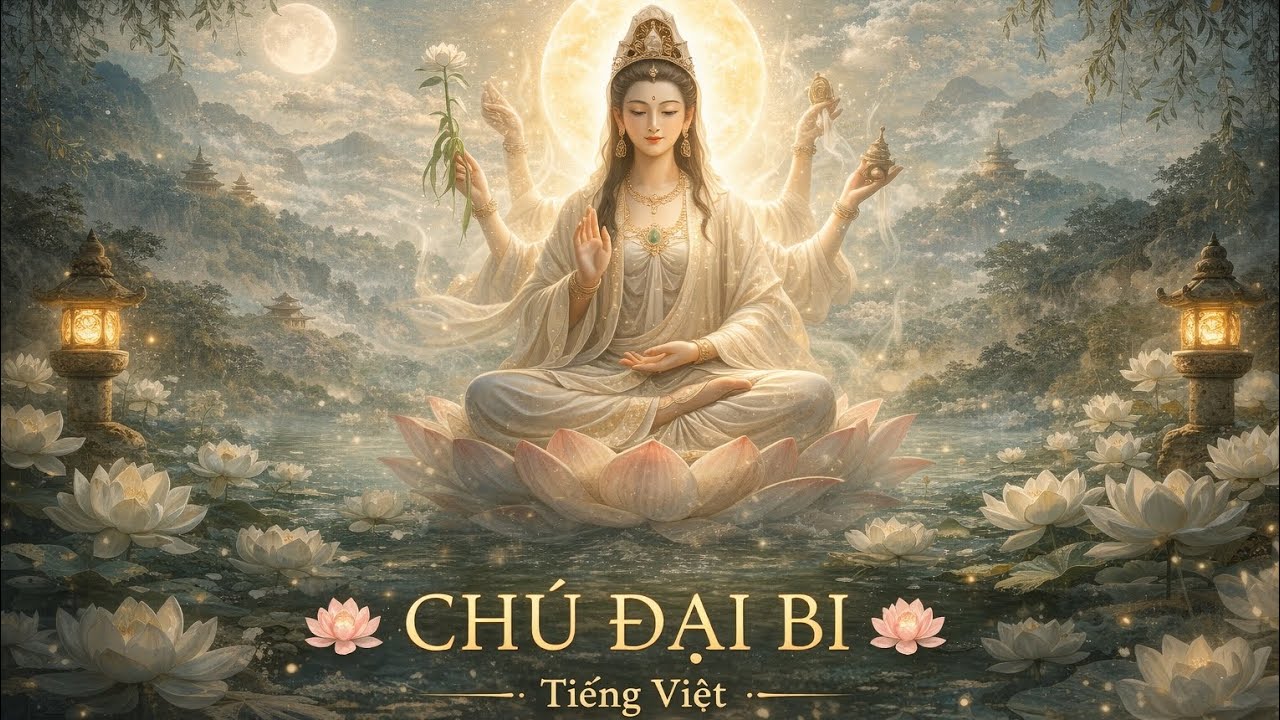 Nghĩa Tụng | CHÚ ĐẠI BI - Tiếng Việt | Nam Mô Bổn Sư Quán Thế Âm Bồ Tát 