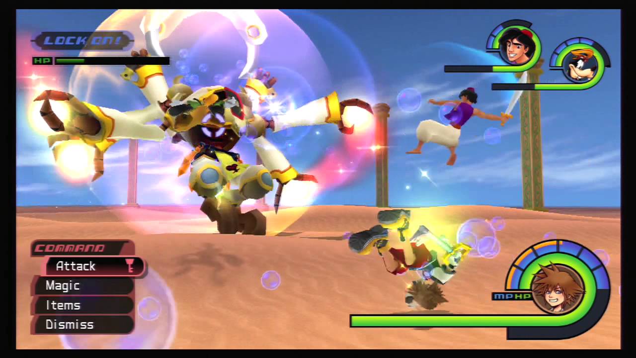 Kingdom Hearts: Final Mix - Kurt Zisa - Boss Battle