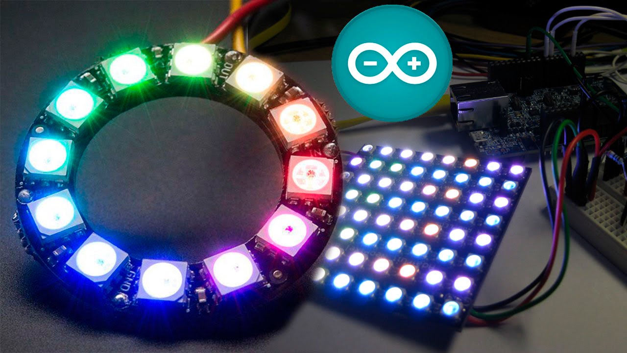 Como usar Leds RGB NeoPixel | Arduino