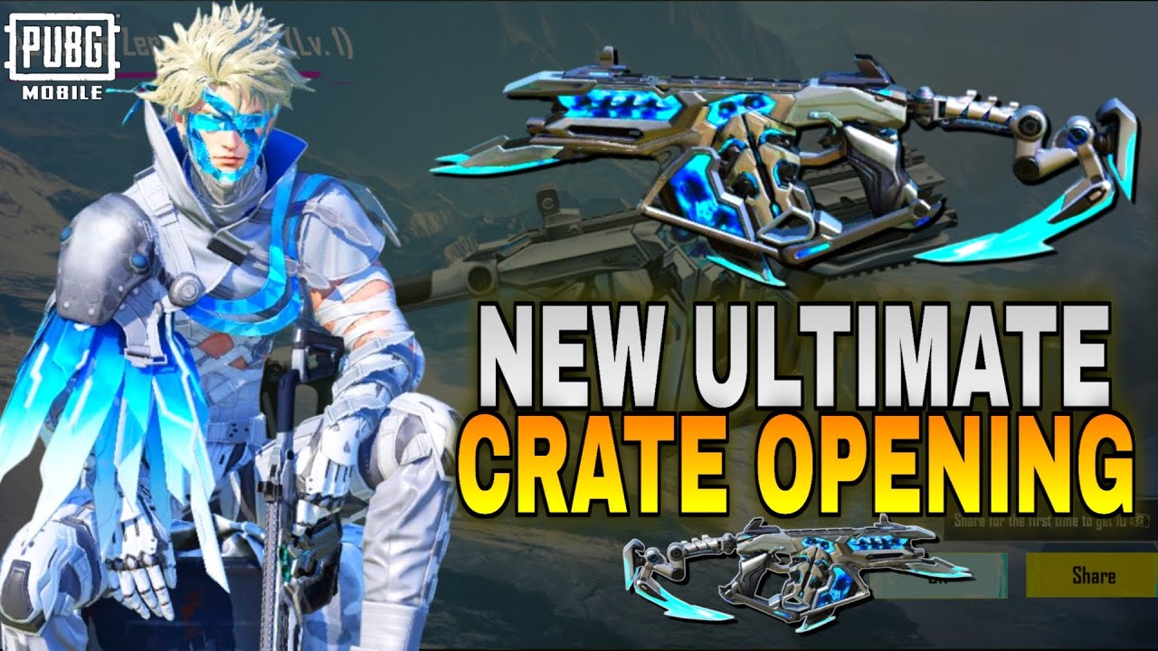 NEW ULTIMATE SET CRATE OPENING | Cryonix Wraith Set Upgrade Vector | PUBGM 
