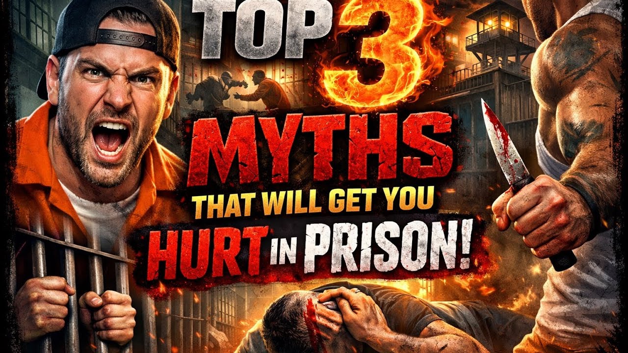 Top 3 Myths That Will Get You Hurt In Prison #prisonviolence #prisonassault 
