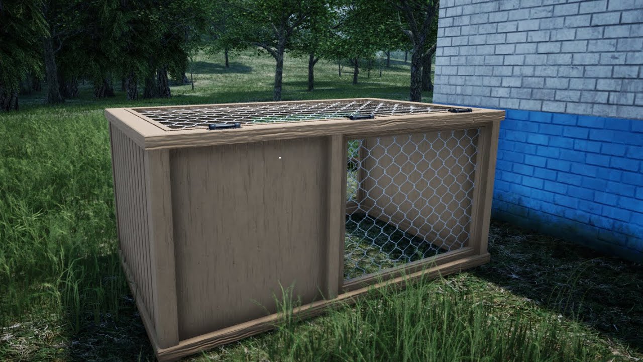 Ranch Sim First Look! Look Mom I made a Chicken Coop!
