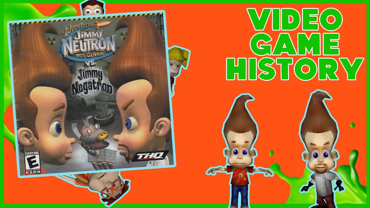 Jimmy Neutron vs Jimmy Negatron REVIEW | Nickelodeon Video Game History