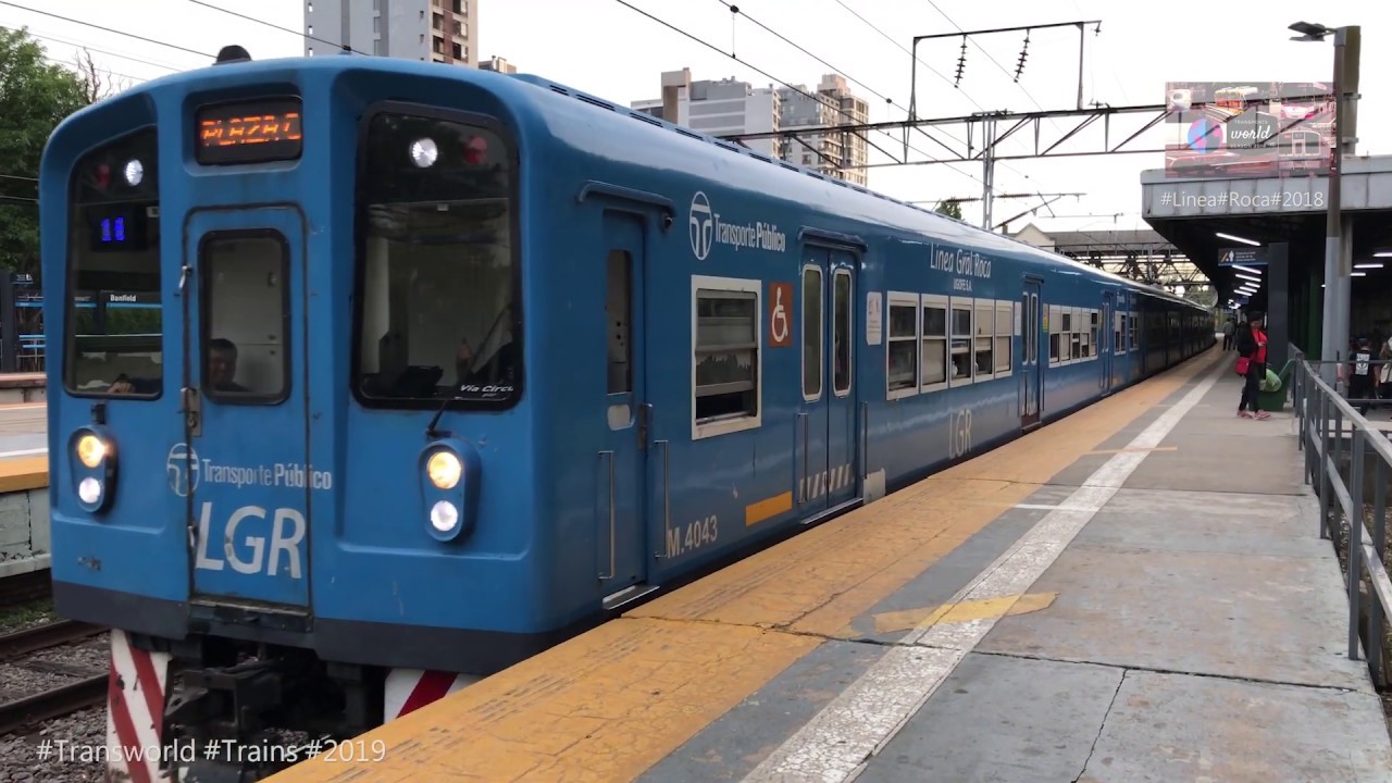 Trenes Argentinos Linea Roca -Compilado 2018- Parte 1