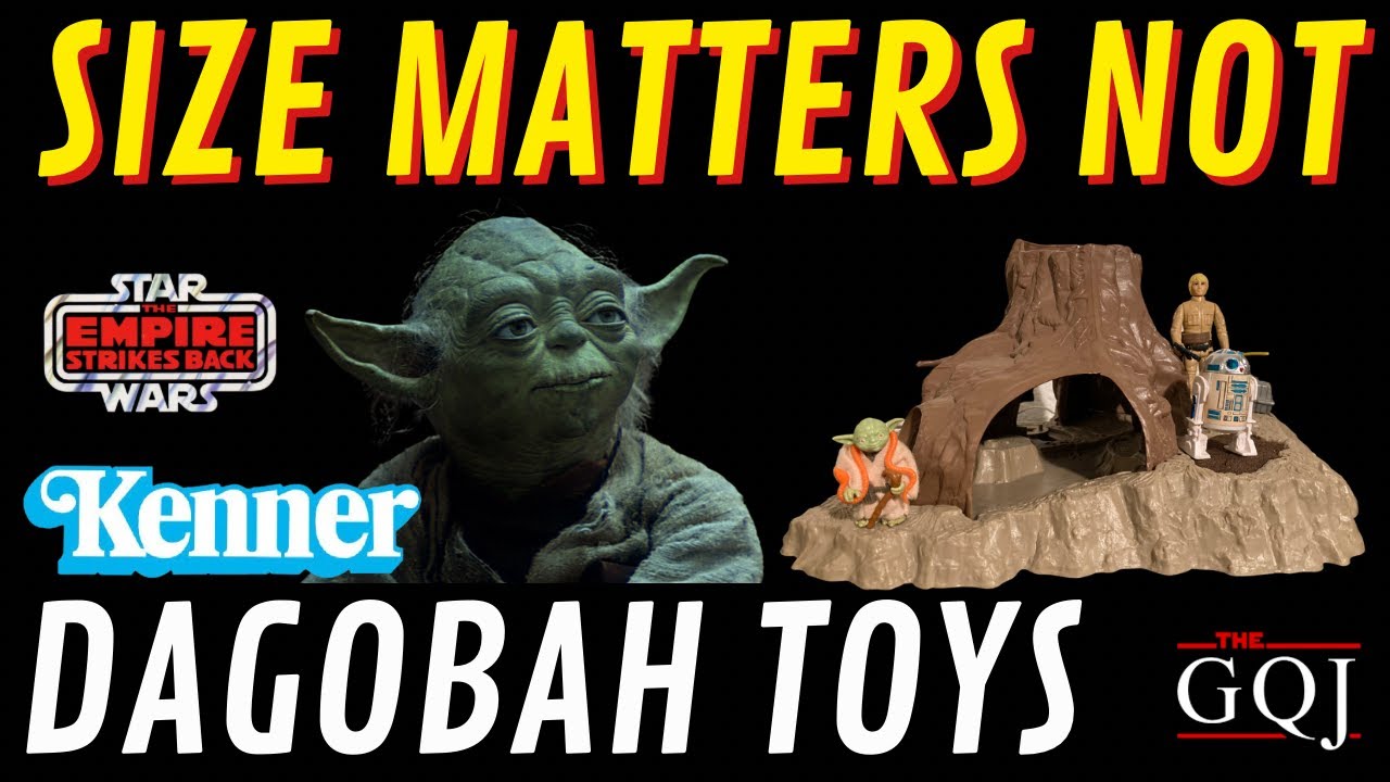 Size Matters Not - Vintage Kenner Star Wars 3 3/4&rdquo; Dagobah Toys