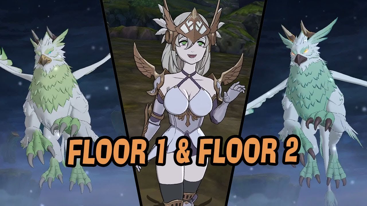 Megellda Team & F2P Team | HRAESVELGR Floor 1 & Floor 2 - Seven Deadly Sins Grand Cross