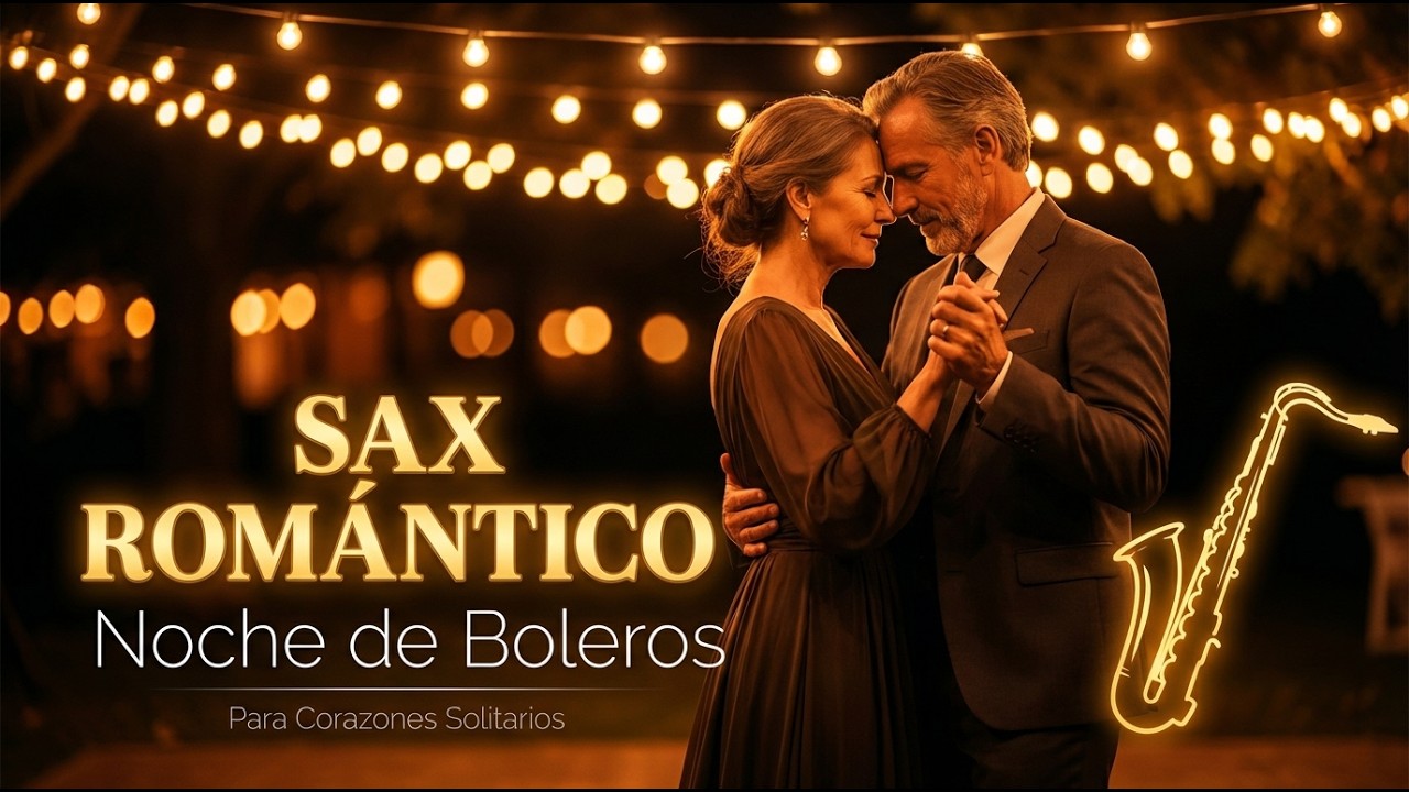 Romantic Sax para una Noche Tranquila en Pareja Llena de Amor