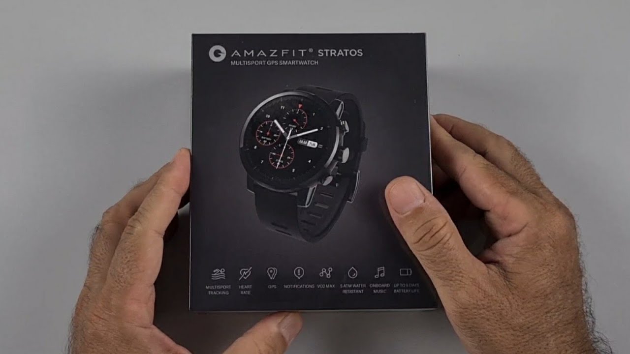 AMAZFIT STRATOS 2 A1619 UNBOXING RIFA R$5,00