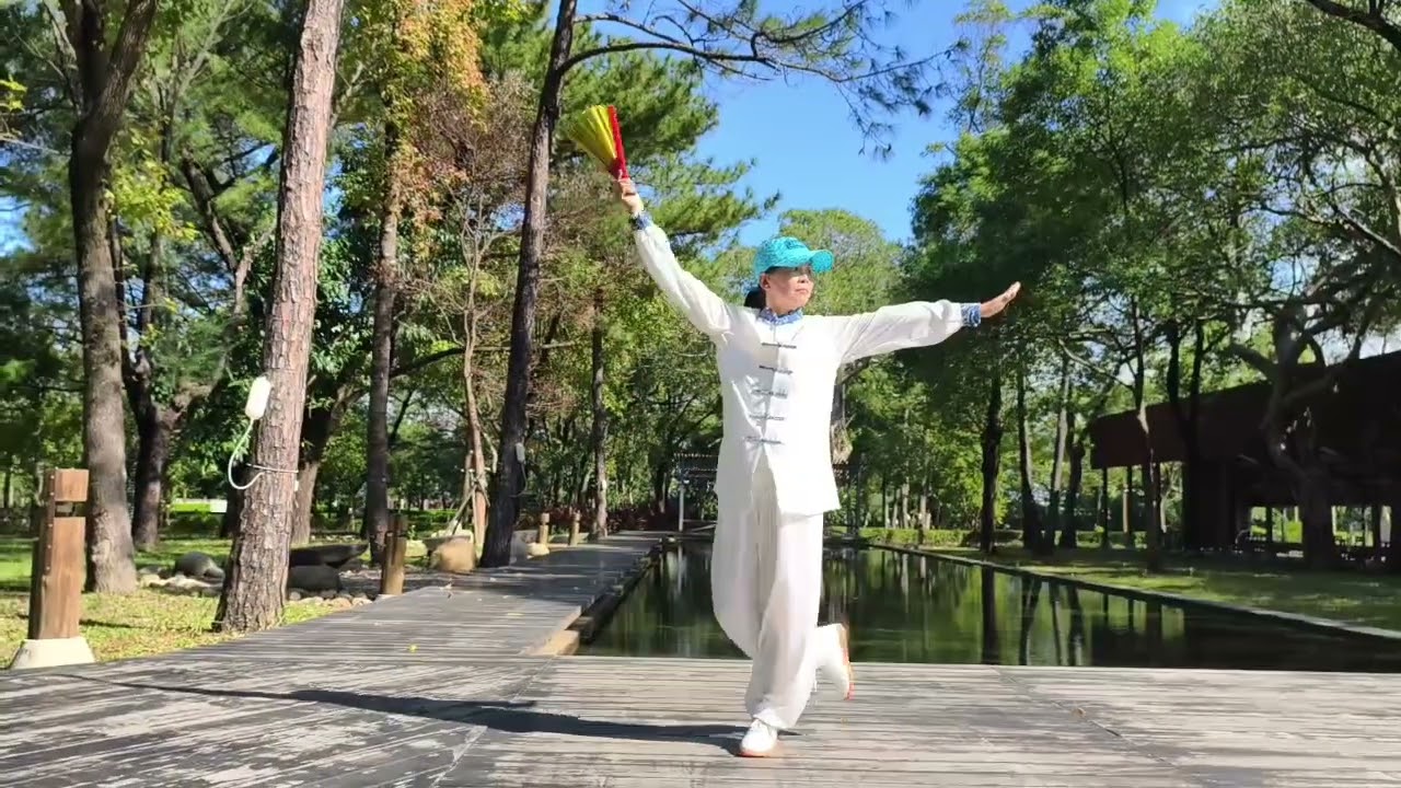 夕陽美功夫扇（二） 廖多智67歲 拳齡2年10個月的學習紀錄