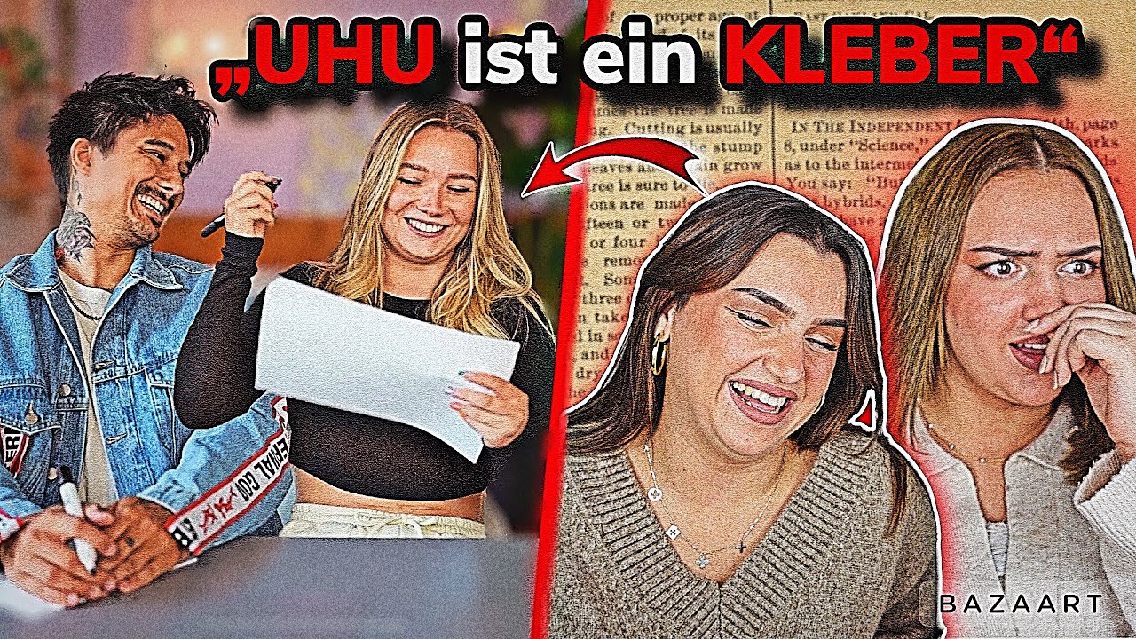 Tuti denkt, dass ein Uhu🦉, Kleber ist (bodenloses Video..)