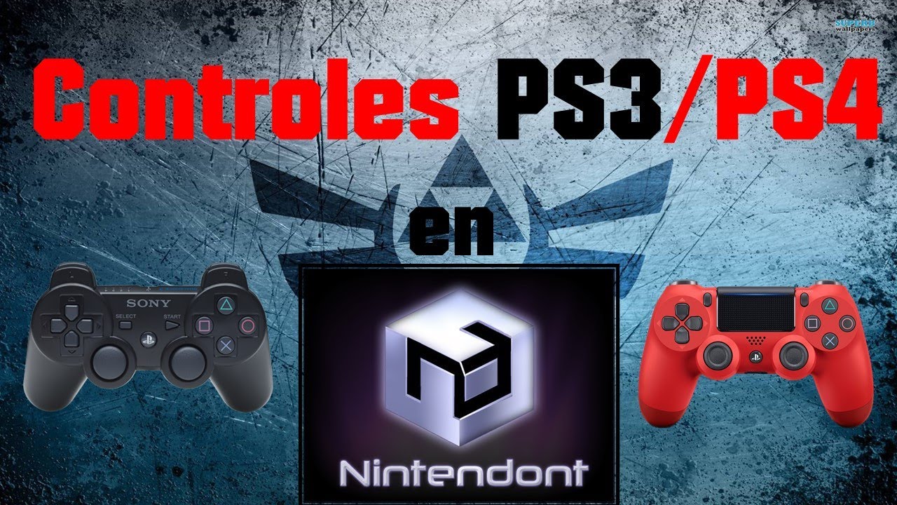 Como conectar controles de PS3 o PS4 a Nintendo Wii y usarlos en Nintendont.