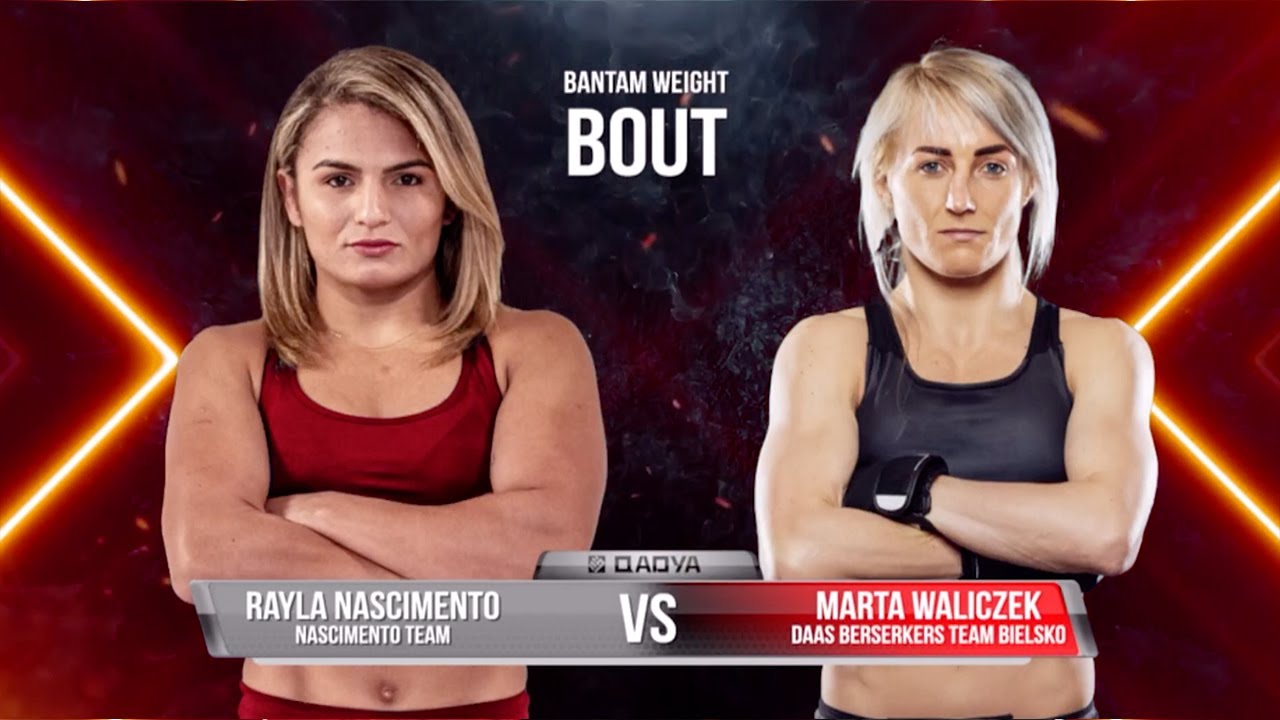 Райла Насименто против Марты Валичек | ПОЛНЫЙ БОЙ | Кадя 002 #Кадя002 #ммма #fight #fightnight