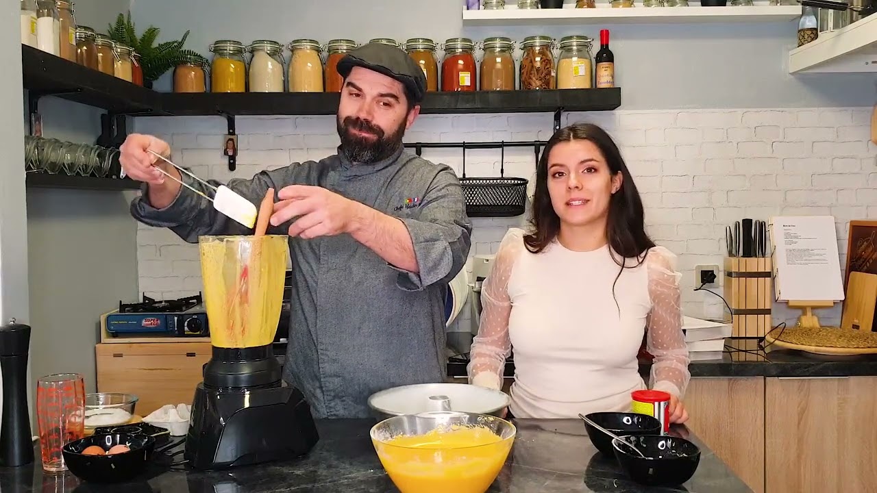 Chef Hélder Freire!! Hoje fiz Bolo de cenoura da Bianca