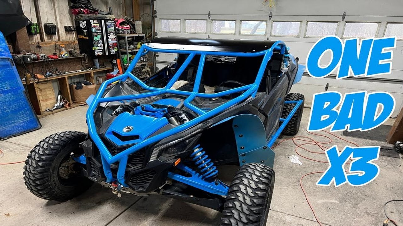 2018 Can Am Maverick X3 XRC Custom Exo Style Cage Build