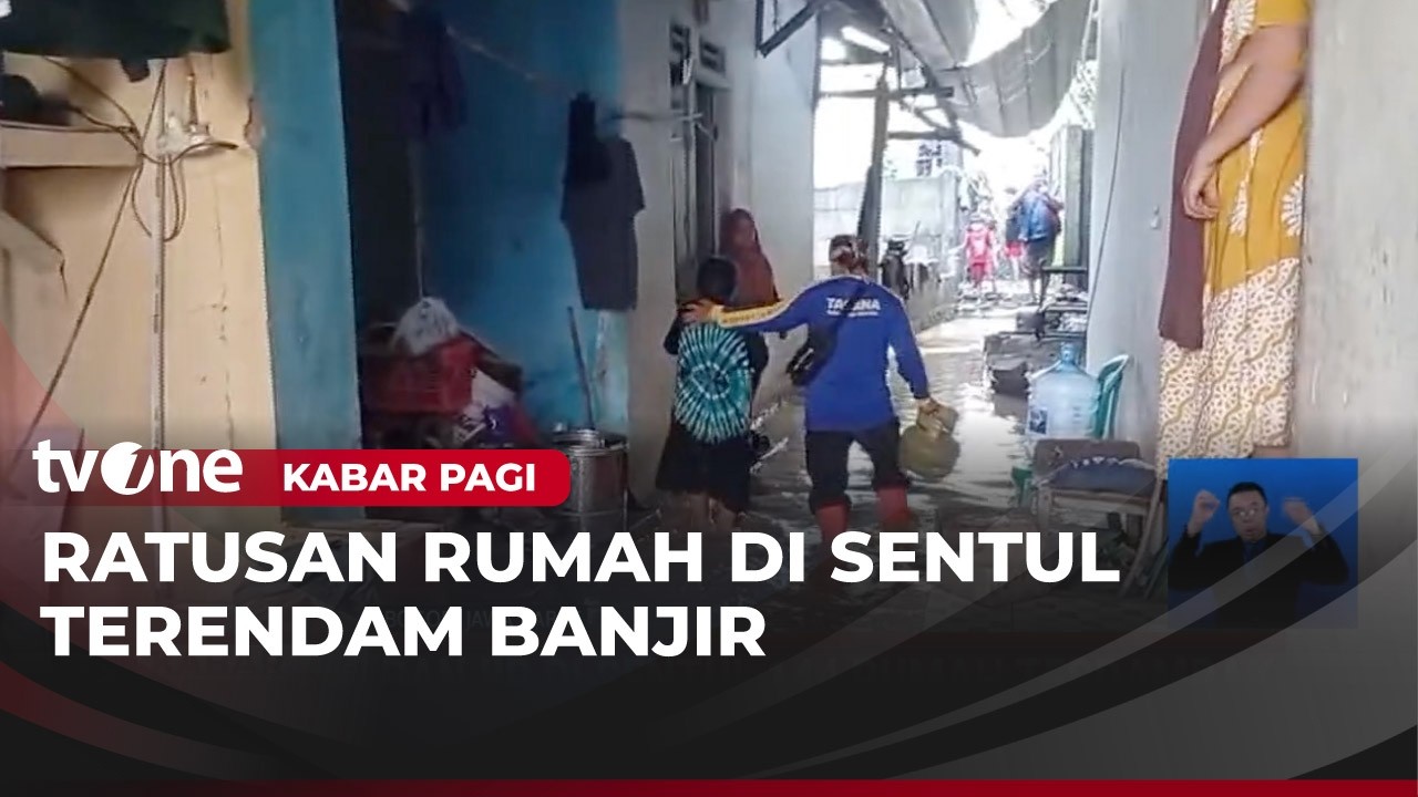 144 Rumah Warga di Sentul Terdampak Banjir | Kabar Pagi