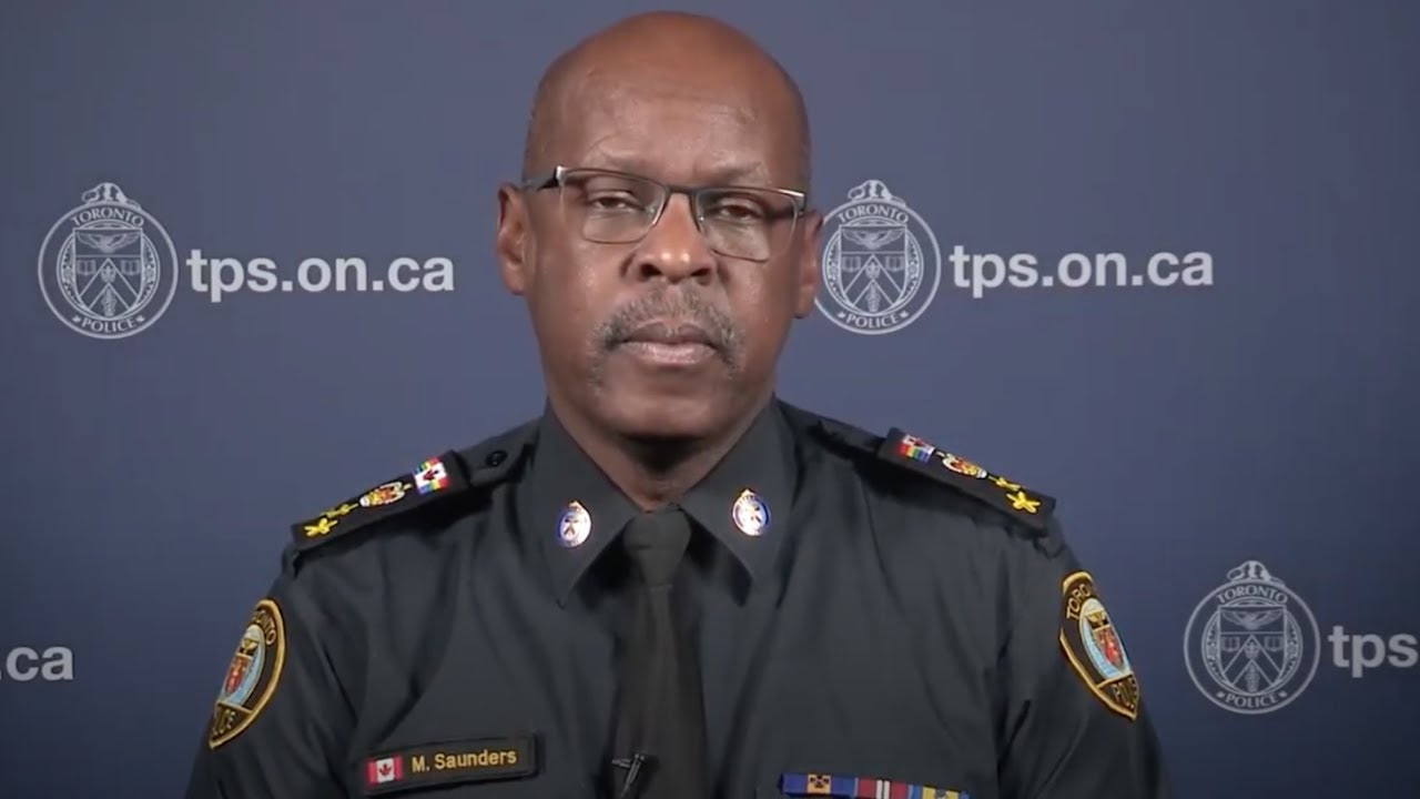 Toronto Police Service Chief Mark Saunders On Anti-Black Racism